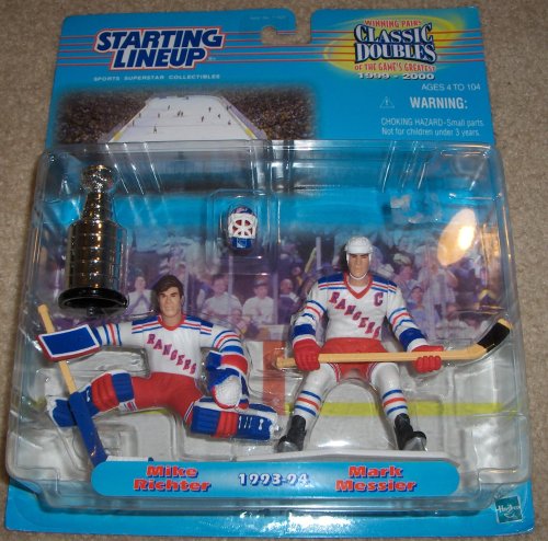 1999 Mike Richter and Mark Messier NHL Classic Doubles Winning Pairs Starting Lieup