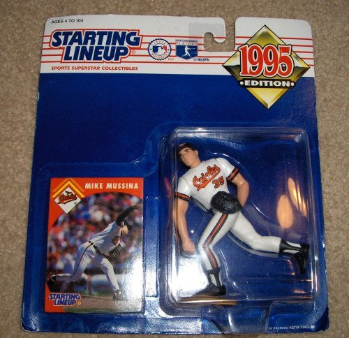 1995 Mike Mussina MLB Baseball Starting Lineup Baltimore Orioles