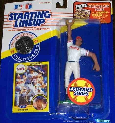 David Justice 1991 Extended Series Starting Lineup