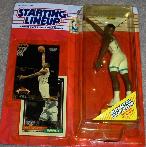 Larry Johnson 1993 Starting Lineup Charlotte Hornets