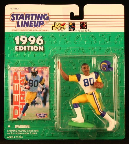 Starting Line Up 1996 Isaac Bruce St. Louis Rams Action Figure by Starting Line Up