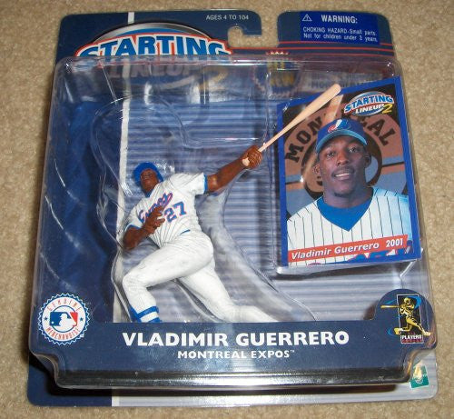 2001 Vladimir Guerrero MLB Starting Lineup 2 Figure