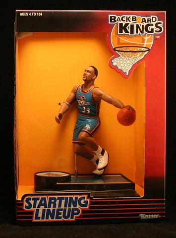 1997 NBA Starting Lineup Backboard Kings - Grant Hill - Detroit Pistons