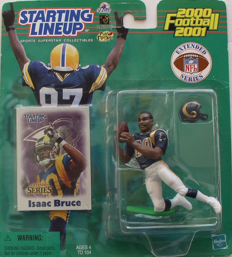 Starting Lineup 2000/2001 Isaac Bruce St. Louis Rams Action Figure