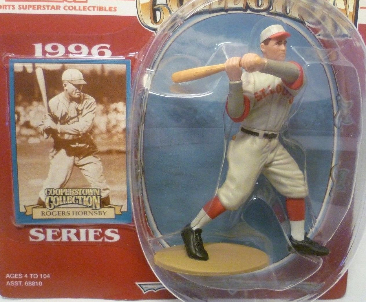 1996 ROGERS HORNSBY - Starting Lineup - ``COOPERSTOWN`` Figurine - St Louis Cardinals