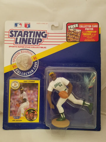 1991 Dave Stewart Starting Lineup Oakland Athletics Special Edition