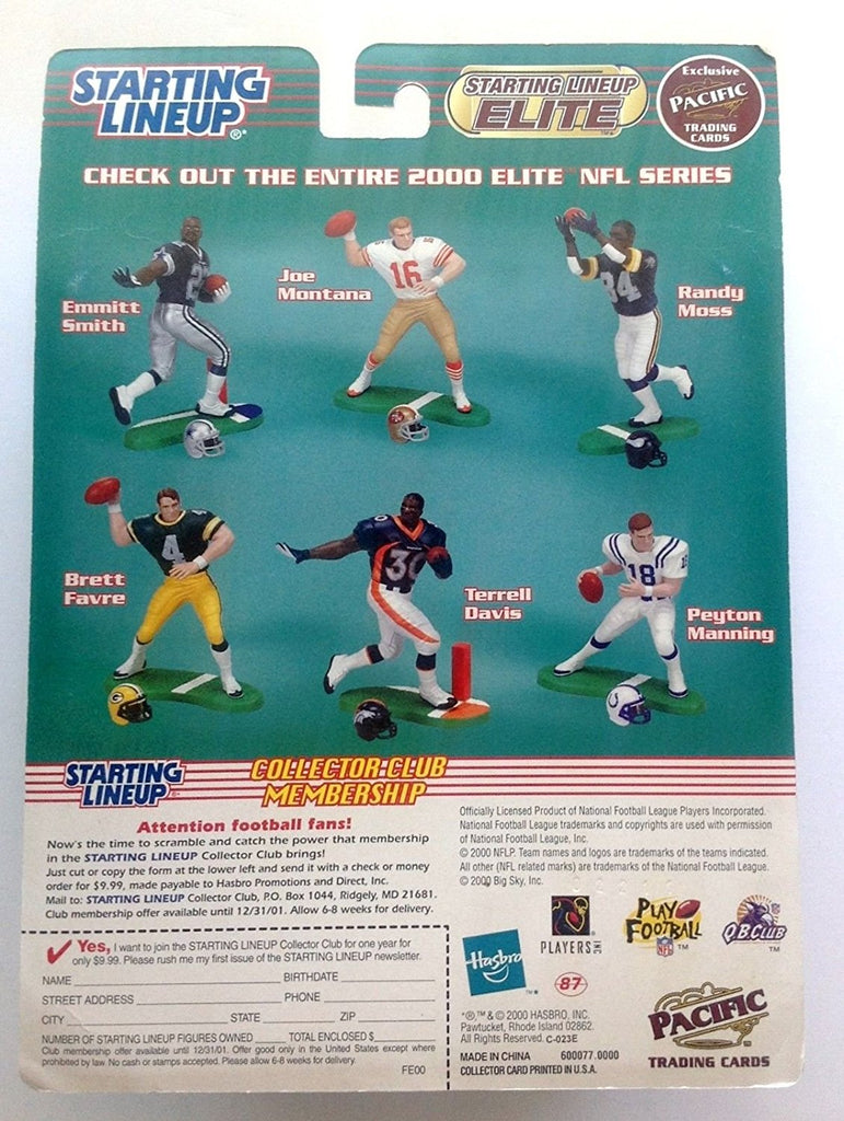 2000 NFL Starting Lineup Elite 7" Figure - Randy Moss - Minnesota Vikings