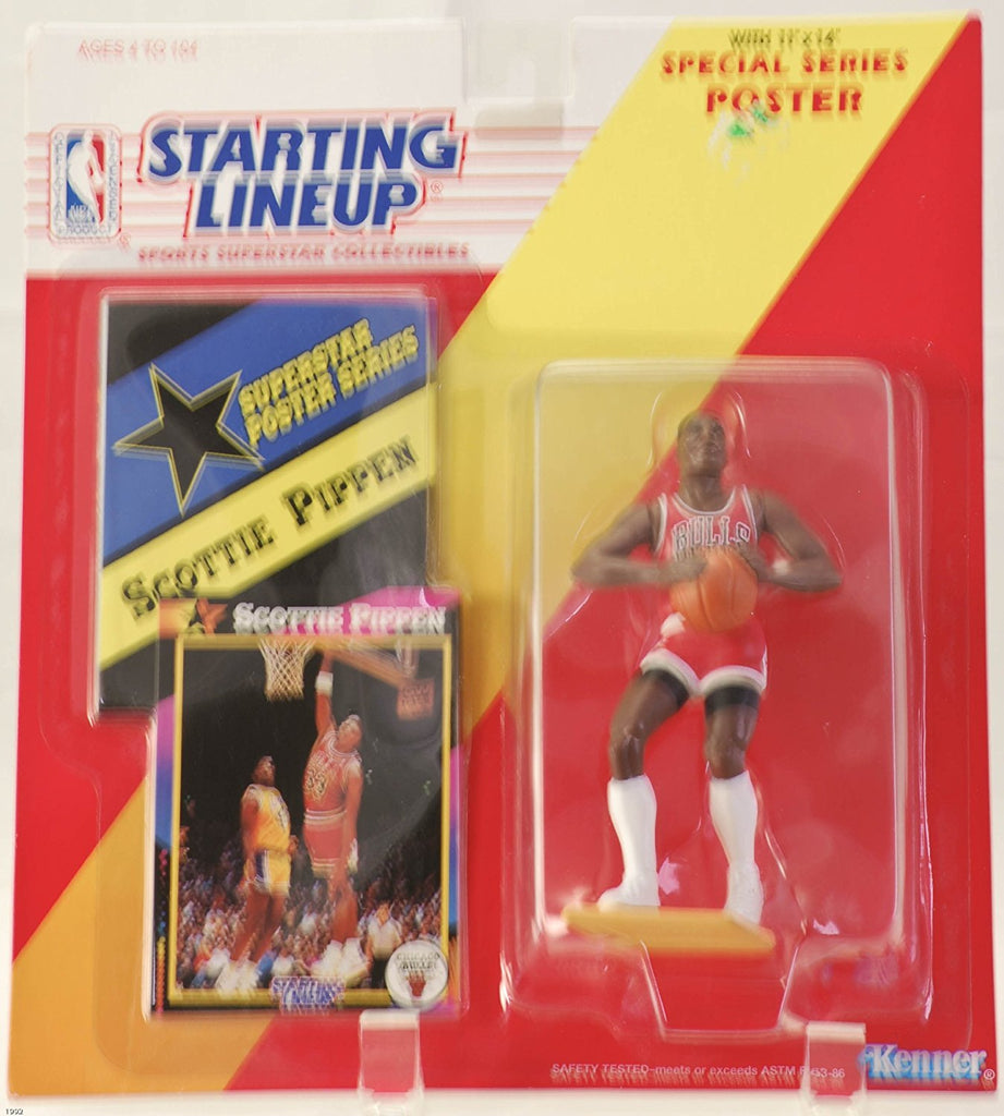 1992 Scottie Pippen NBA Stating Lineup Chicago Bulls