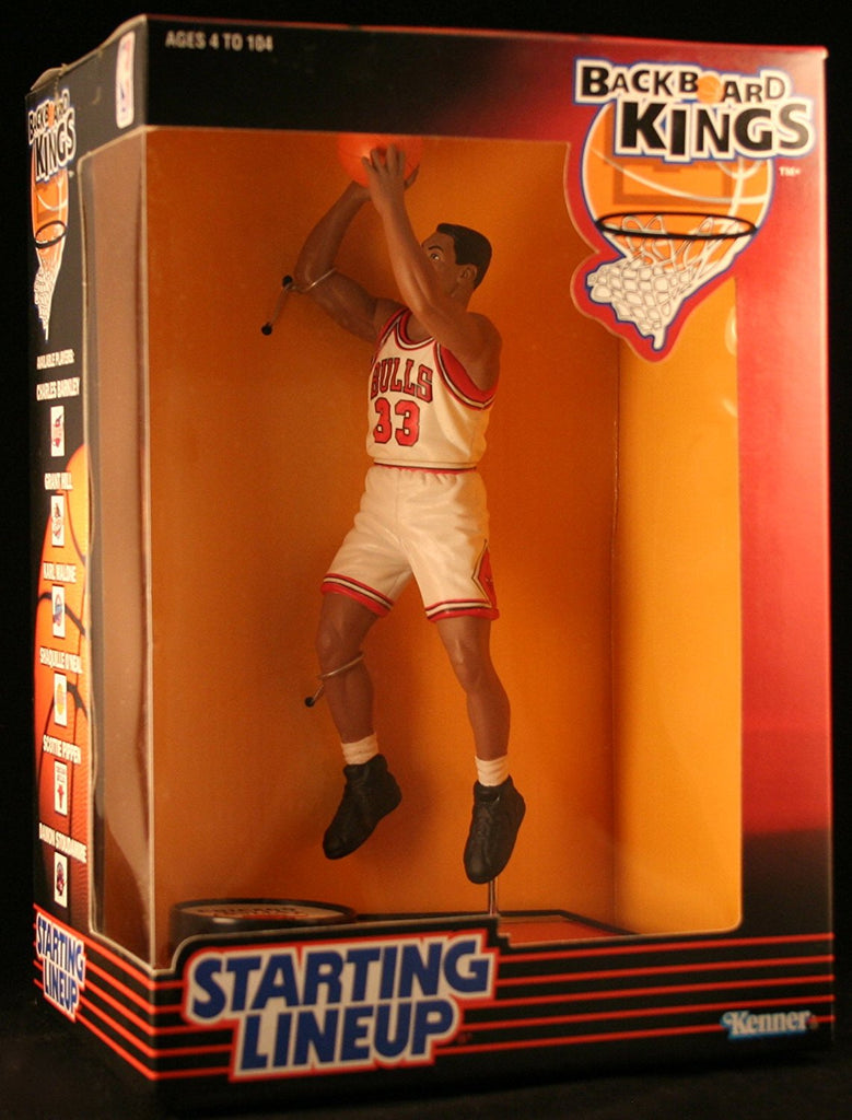 SCOTTIE PIPPEN / CHICAGO BULLS 1997 NBA Backboard Kings Starting Lineup Deluxe 6 Inch Figure