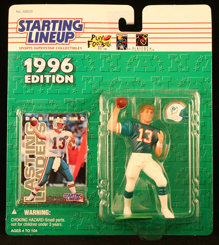 1996 NFL Starting Lineup - Dan Marino - Miami Dolphins