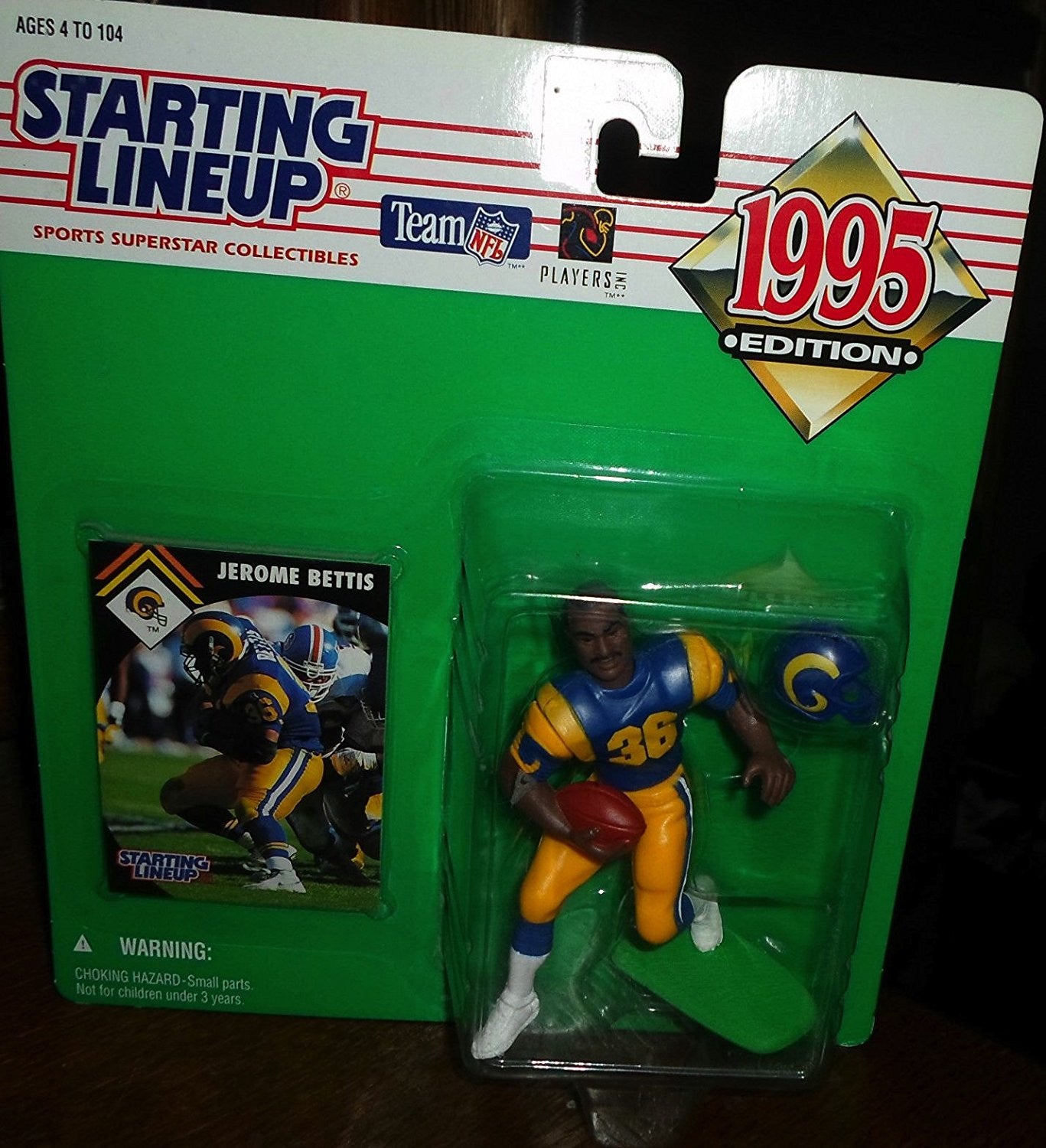 Starting Lineup 1995 Edition Jerome Bettis