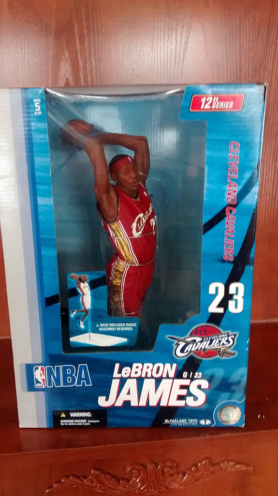McFarlane Toys NBA Sports Picks 12 Inch Deluxe Action Figure LeBron James Cleveland Cavaliers