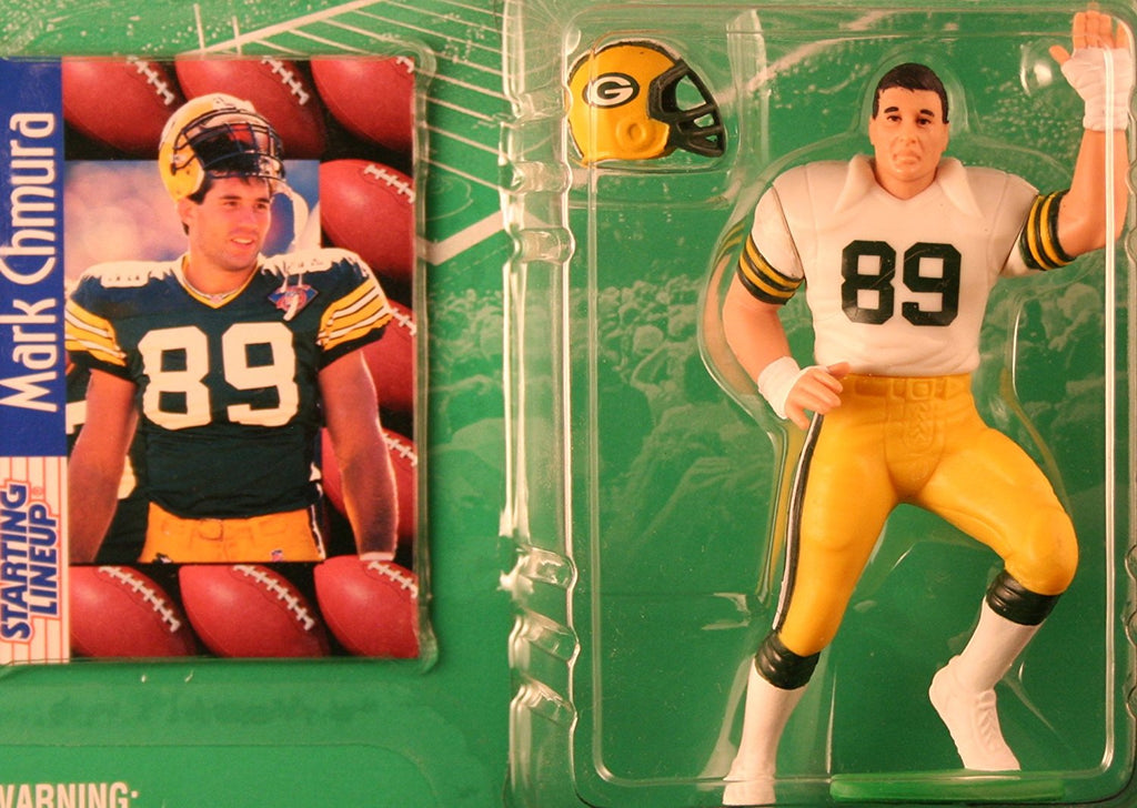 MARK CHMURA / GREEN BAY PACKERS 1997 NFL Starting Lineup Action Figure & Exclusive NFL Collector Trading Card