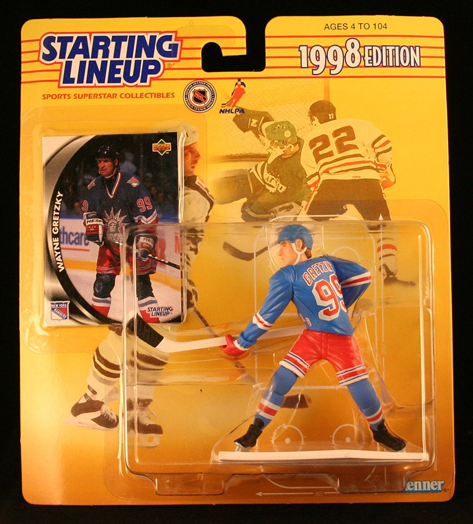 NHL Starting Lineups 1998 Wayne Gretzky New York Rangers