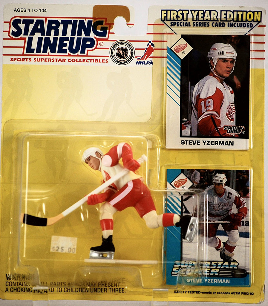 1993 Steve Yzerman Detroit Red Wings Starting Lineup NHL Hockey figure