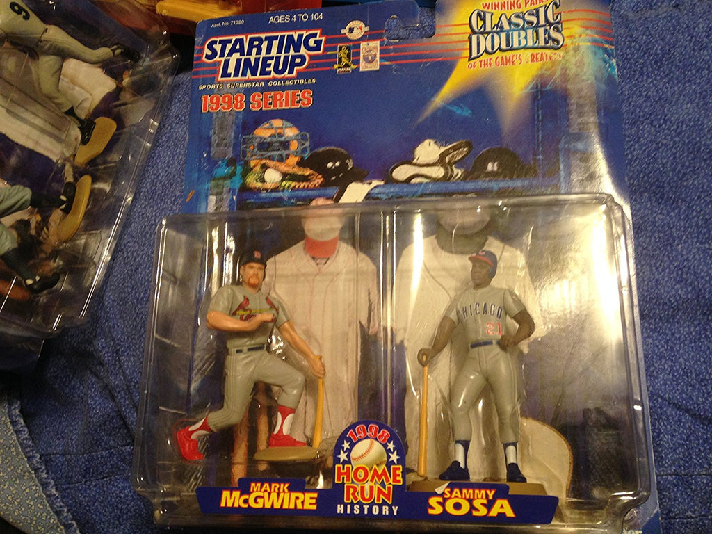 1998 Starting Lineup Classic Doubles Baseball - Mark McGwire/St. Louis Cardinals and Sammy Sosa/Chicago Cubs