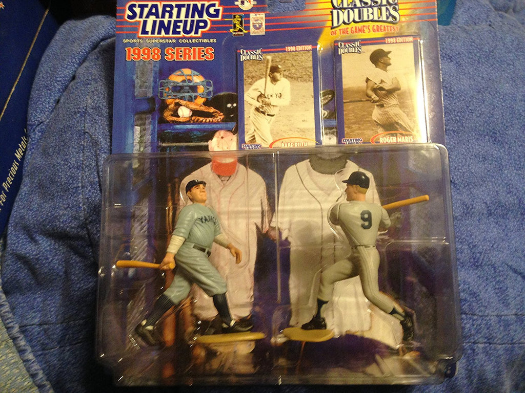 1998 Starting Lineup Classic Doubles BABE RUTH and ROGER MARIS New York Yankees