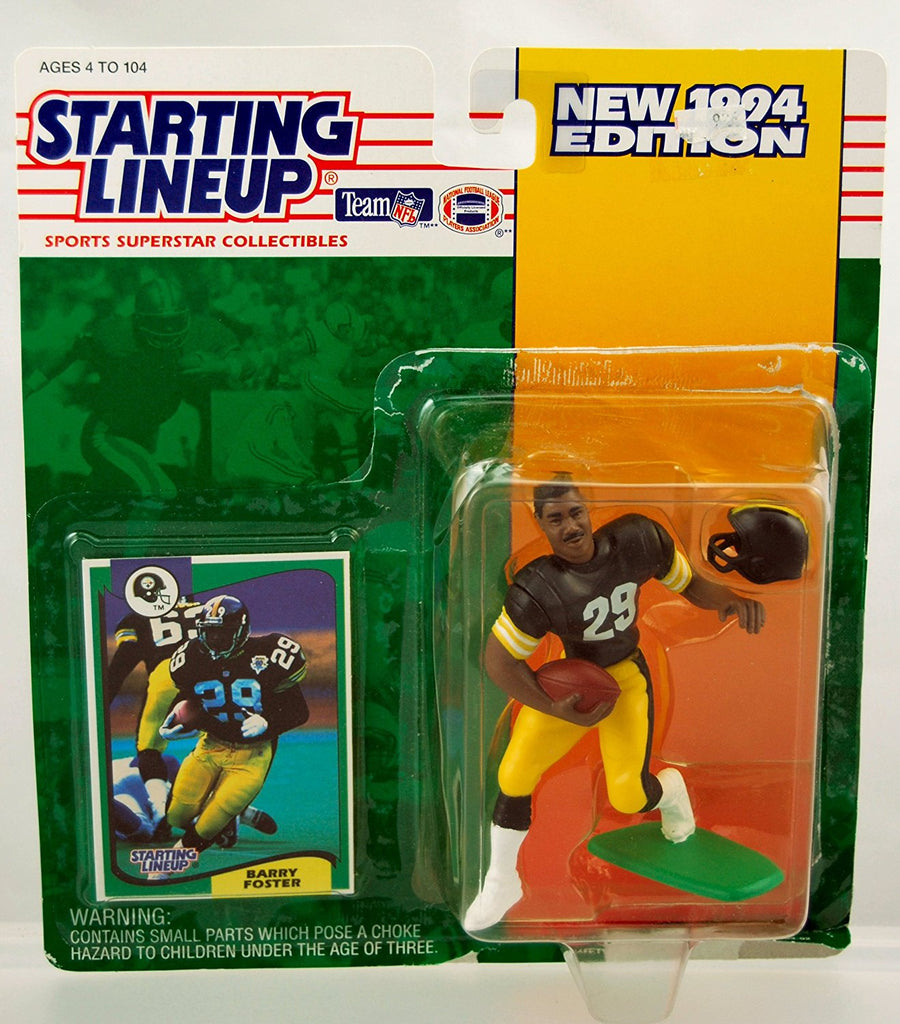 Starting Lineup NFL Football Barry Foster Pittsburgh Steelers 1994 Action Figure