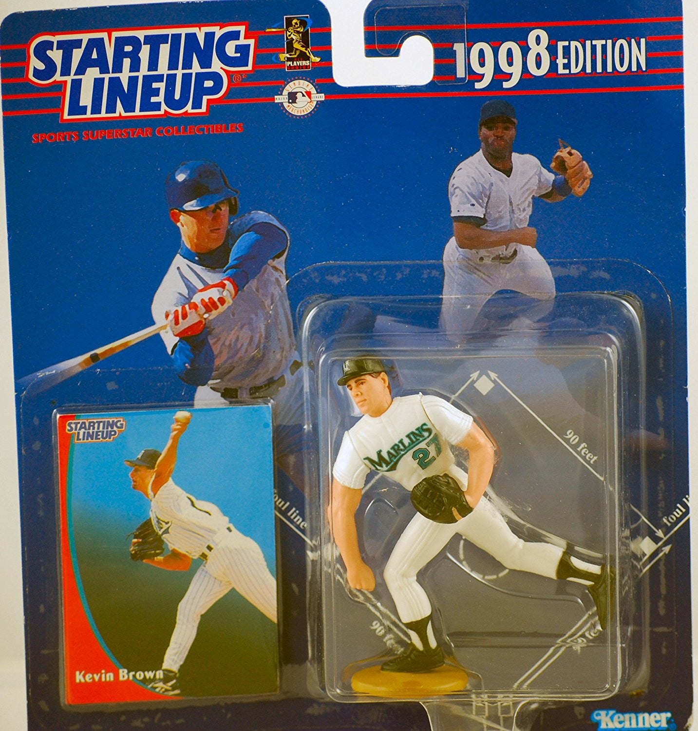 KEVIN BROWN / FLORIDA MARLINS 1998 MLB Starting Lineup Action Figure & –  Jake's Toy Chest
