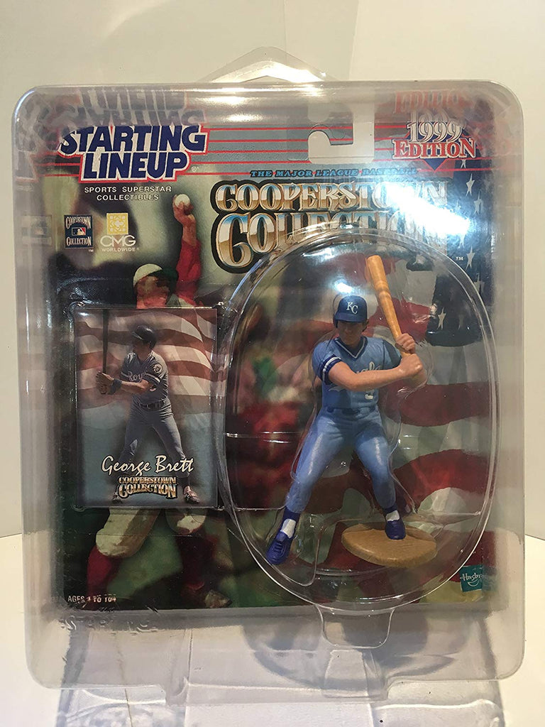 1999 George Brett MLB Cooperstown Collection Starting Lineup Figure