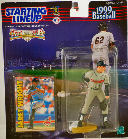 Jaret Wright 1999 Extended Starting Line Up Cleveland Indians