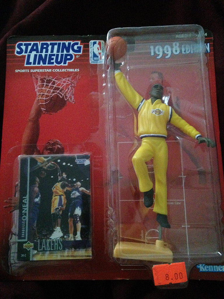 1998 NBA Starting Lineup - Shaquille O'Neal Los Angeles Lakers