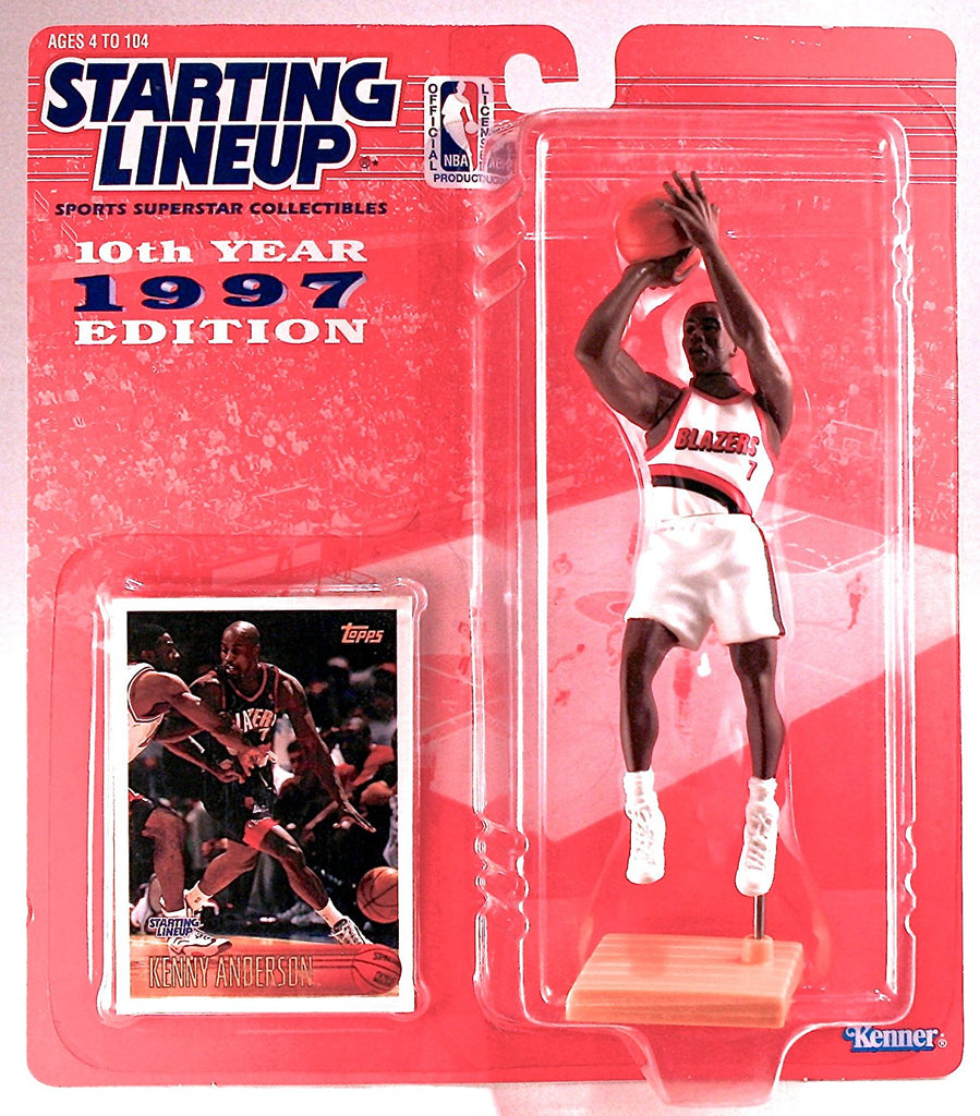 1997 Kenny Anderson NBA Starting Lineup Portland Trailblazers