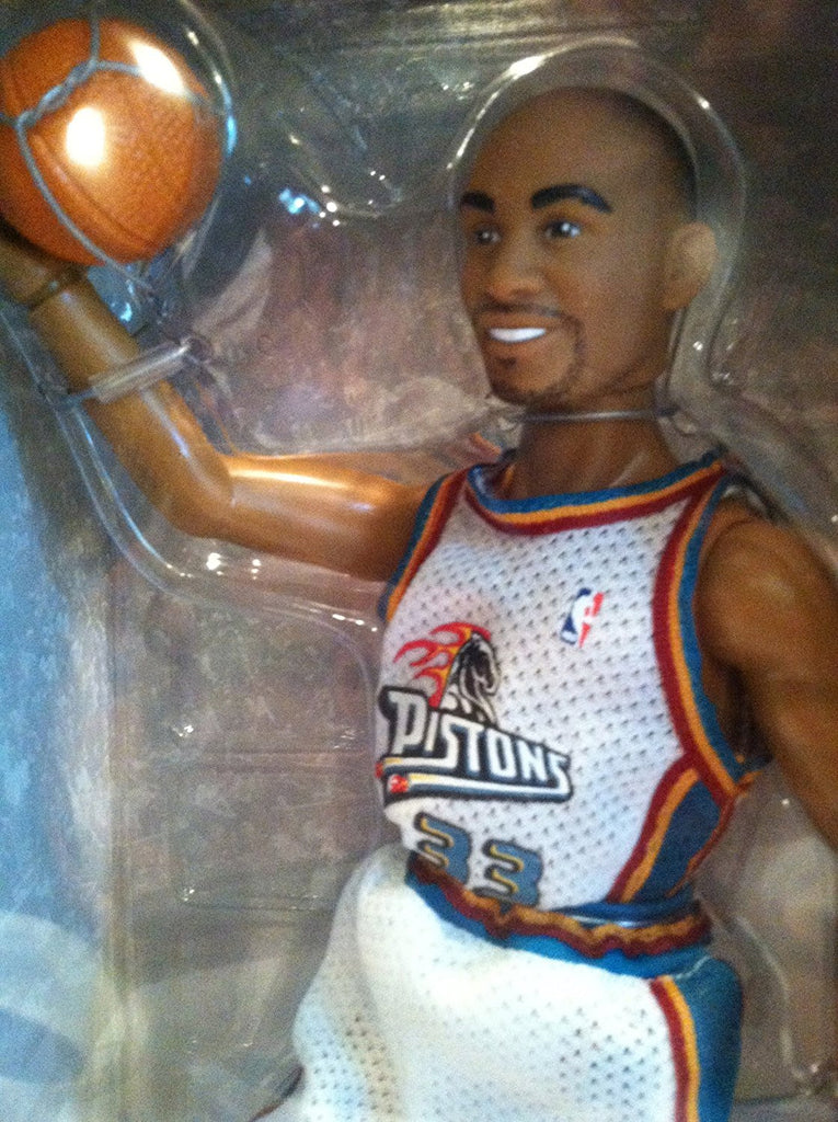 1997 Grant Hill 14 Inch Fully Poseable NBA Starting Lineup Figure Detroit Pistons