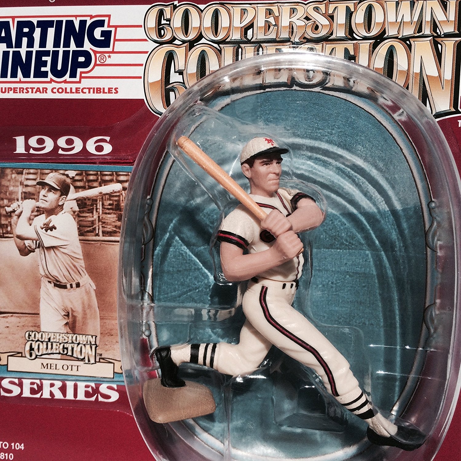 Starting Lineup - 1995 - MLB - Copperstown Collection - Mel Ott Action Figure - 1996 Series - Out of Production - Limited Edition - Collectible
