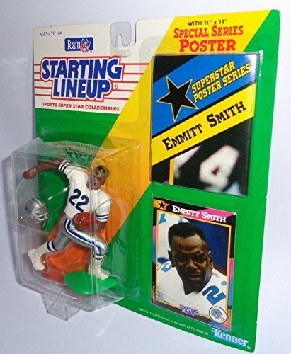 Emmitt Smith 1992 Starting Lineup Dallas Cowboys