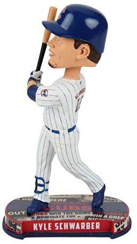 KYLE SCHWARBER CHICAGO CUBS HEADLINE BOBBLEHEAD Forever Collectibles