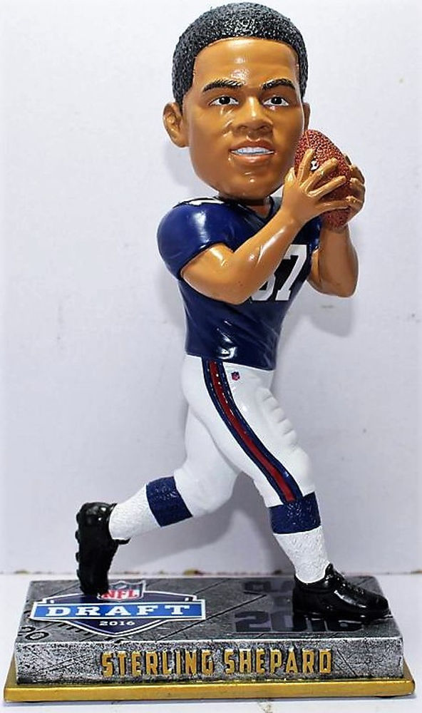 NFL New York Giants Shepard S. #87 Rookie Bobble Sports Fan Home Decor, Blue, One Size