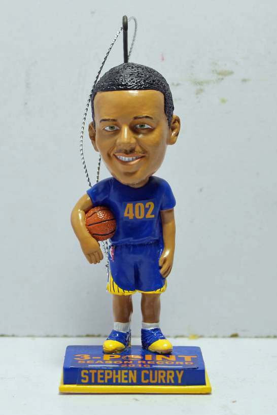 Stephen Curry 2016 Holiday Ornament 402 Three Point Season Record Only 403 were made 4inch