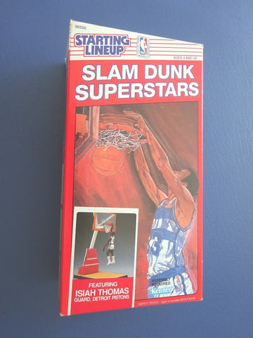 Magic Johnson  Red Box Slam Dunk exclusive Starting lineu Very Rare Los Angeles Lakers